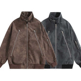 Мужская осенне-зимняя высококачественная модная брендовая американская ретро-мотоциклетная одежда пальто